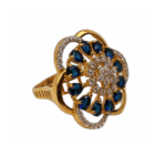 Dazzling 22KT Gold  Ladies Cocktail Ring