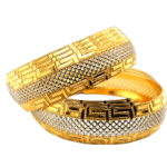 22KT Gold Rhodium Plated Kara (1 Pair)