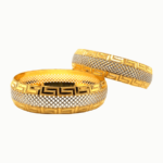 22KT Gold Rhodium Plated Kara (1 Pair)