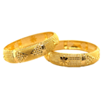 Lustrous 22KT Yellow Gold Kara( 1 Pair)