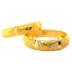 Lustrous 22KT Yellow Gold Kara( 1 Pair)