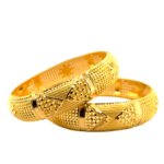 Lustrous 22KT Yellow Gold Kara( 1 Pair)