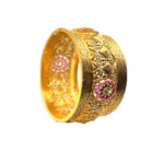 Traditional Antique 22KT Gold Kara (Single)