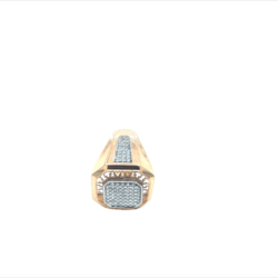 Charismatic 18KT Gents Ring