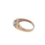 Magnificient 18KT Rose Gold Gents Ring