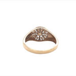 Magnificient 18KT Rose Gold Gents Ring