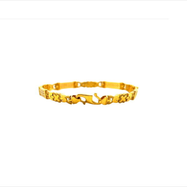 Stylish 22KT Gold Bracelet for Men