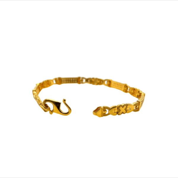 Stylish 22KT Gold Bracelet for Men