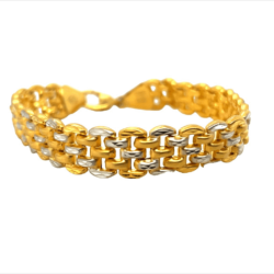 Alluring 22KT Gold Bracelet for Men