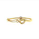 Sleek 22KT Gold Bracelet