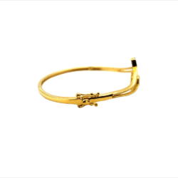 Sleek 22KT Gold Bracelet