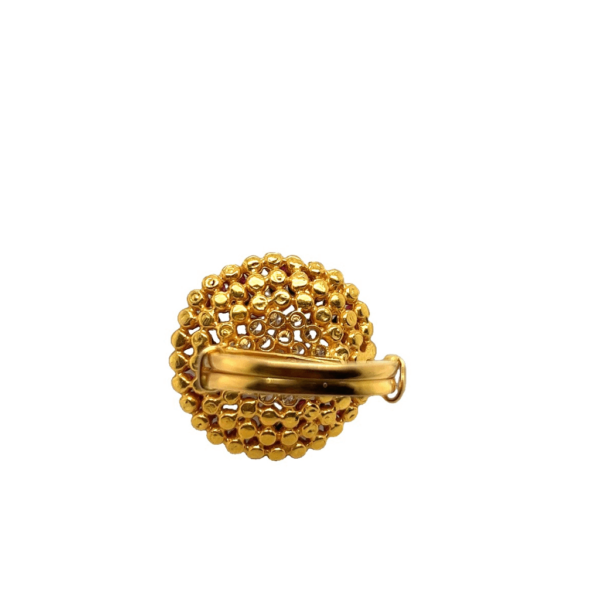 Elaborate 22KT Gold Cocktail Ring