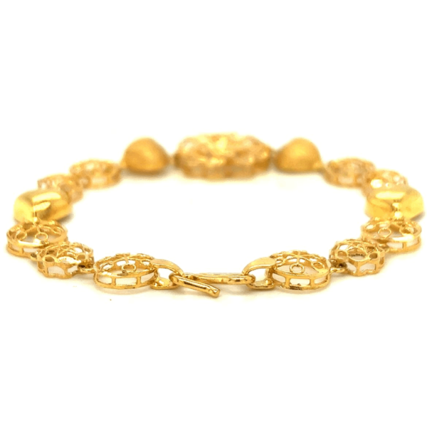 Enchanting 22KT Yellow Gold Bracelet