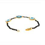 Evil Eye Hand Mangalsutra Bracelet