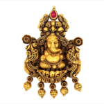 Ganpati 22KT Gold Temple Pendant