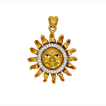 Surya 22KT Gold Pendant