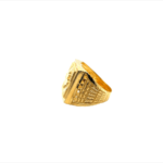 Bold 22KT Yellow Gold Gents Ring