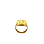 Khalsa 22KT Yellow Gold Gents Ring