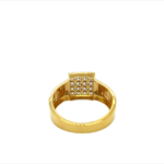 Swastik Enamelled 22KT Gold Ring