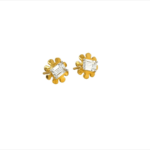 Vibrant 22KT Gold Studs