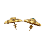 Enchanting 22KT Antique Gold Studs