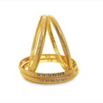 22KT Gold Bangles (Set of 4)