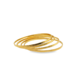 22KT Yellow Gold Bangles (Set of 4)