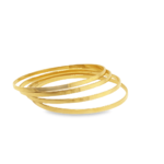 22KT Yellow Gold Bangles (Set of 4)