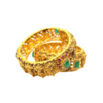 Royal Antique 22kt Gold Kara (1 Pair)