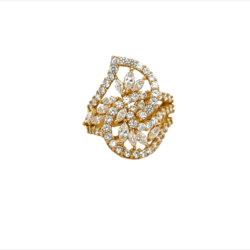 Dazzling 22KT Yellow Gold Ring