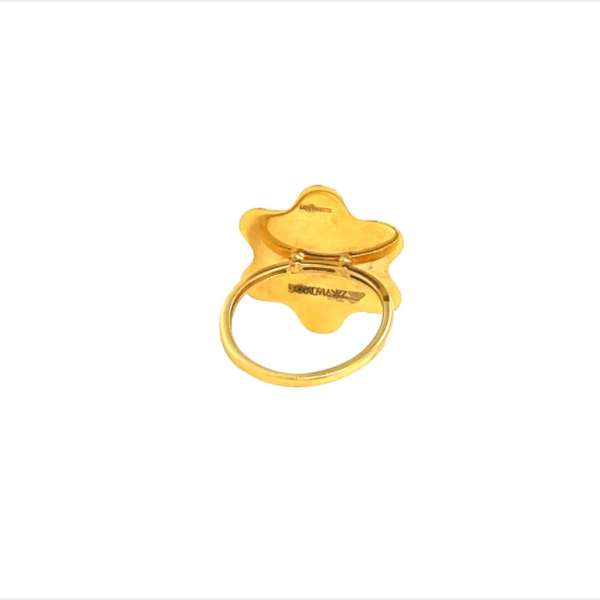 Soft Flower 22KT Gold Ring