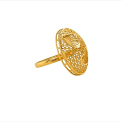 Dazzling 22KT Yellow Gold Ring