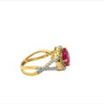 Magnificient 22KT Gold Signity Ring