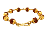 Rudraksh 22KT Gold Bracelet