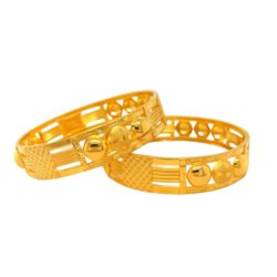 Timeless Tradition The Classic 22KT Yellow Gold Kada
