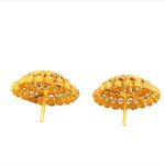 Regal 22KT Gold Antique Studs