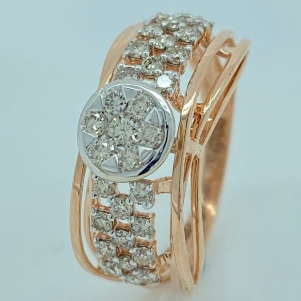 Captivating Charm 14kt Diamond Ladies Ring