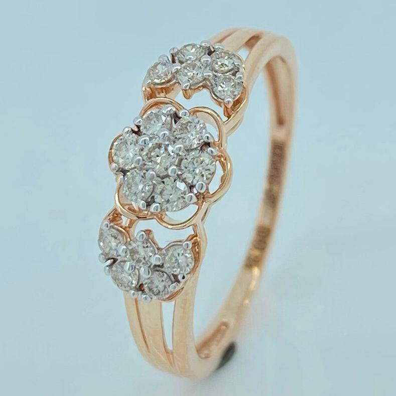 Clearance Jewelry Under $5 VerPetridure Ladies Ring Gold Full Diamond Round  Diamond Wedding Ring Gift Ring 2pc - Walmart.com