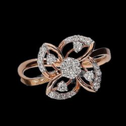 Spellbinding Elegance 14kt Diamond Ring