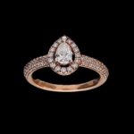 Mesmerizing Angles Fancy Shape 14kt Diamond Ring