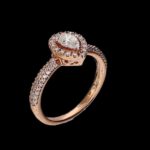 Mesmerizing Angles Fancy Shape 14kt Diamond Ring