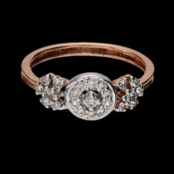 Mesmerizing Craftsmanship 14kt Diamond Ring