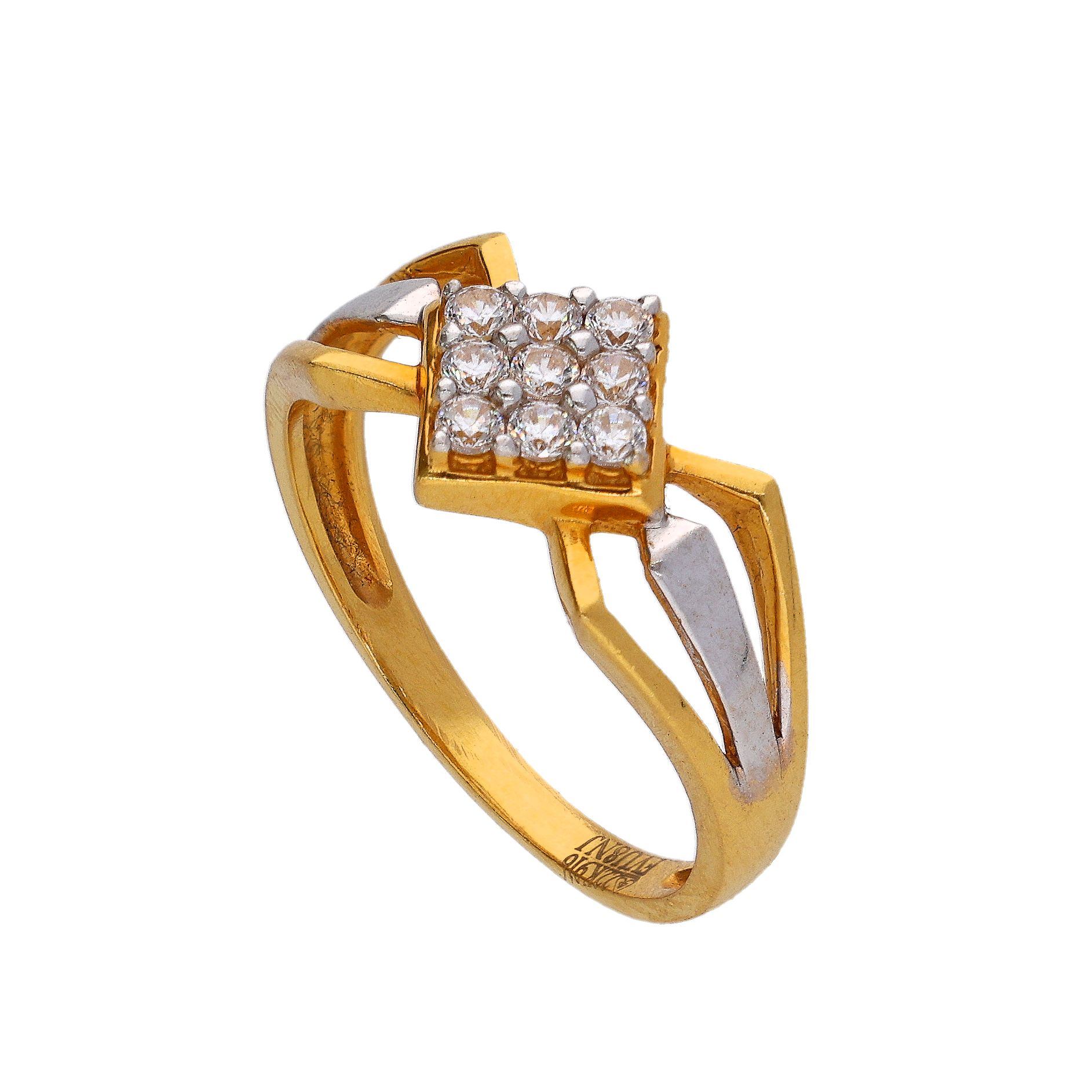 Senco Gold & Diamonds Moon Glint Diamond Ring : Amazon.in: Jewellery