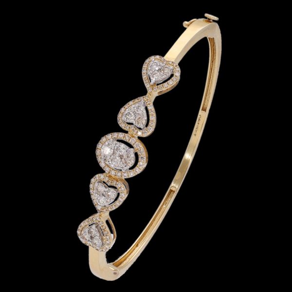 Sparkling Elegance 14KT Diamond Bracelet