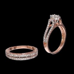 Unveiling Sublime Style 18kt Diamond Ring