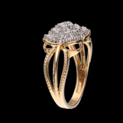 Spellbinding Elegance 14kt Diamond Ring