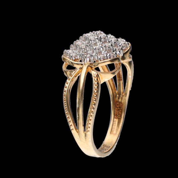Luxury at Your Fingertips Experience Our 14kt Diamond Ring