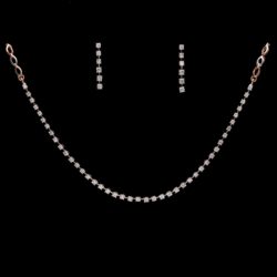 Glamorous Affinity Diamond 14KT Gold Necklace