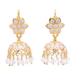 The Art of Tradition 22kt Gold Dogri Jhumki
