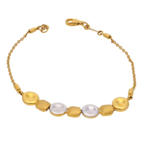Regal Aura 22KT Gold Chain Bracelet